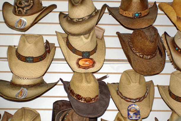 istock Hats in a showroom 1161259284