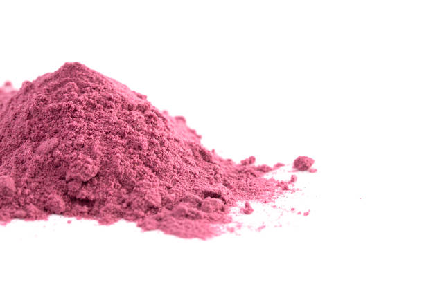 istock Bright Colored Acai Berry Powder Perfect for Adding to Recipes like Smoothies 1161261444