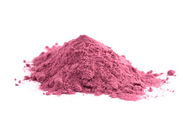 istock Bright Colored Acai Berry Powder Perfect for Adding to Recipes like Smoothies 1161261612