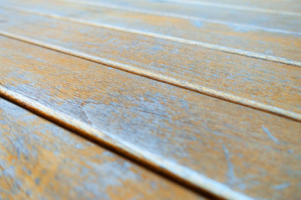 istock Decorative Wooden plank floor background 1161264405