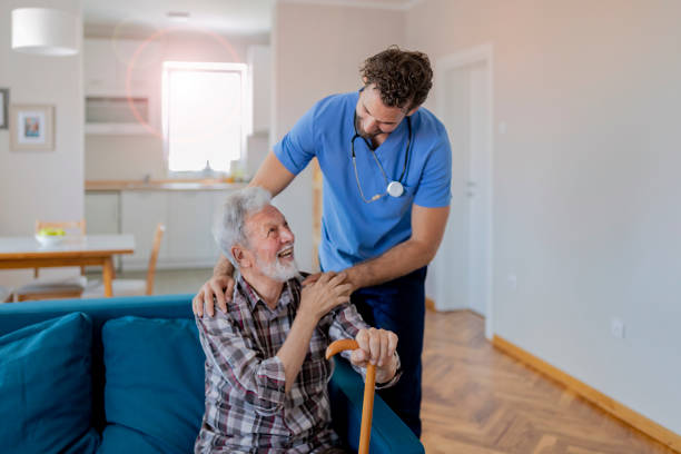 istock Male Caregiver 1161266954