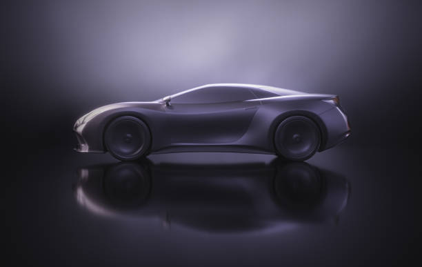 istock Aerodynamic Prototype Sports Car Concept 1161266980