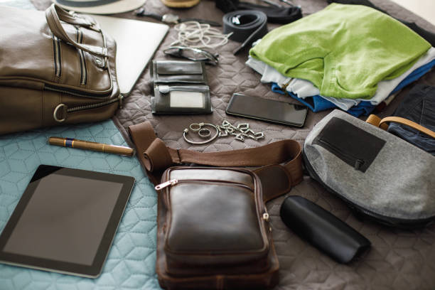 istock Packing male accessories for travel 1161275105