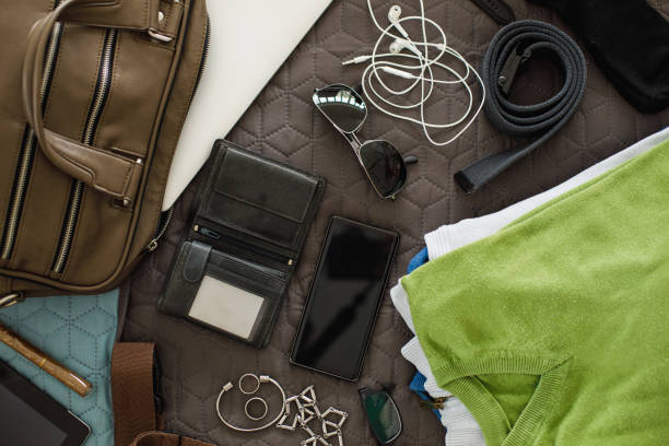 istock Male fashion accessories flatlay 1161275113