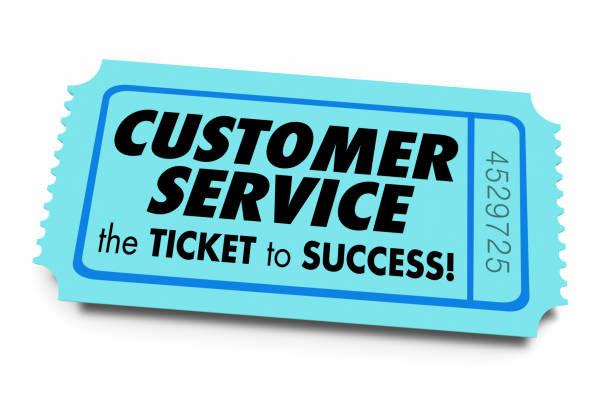 istock Customer Service Ticket to Success Good Business Support 3d Illustration 1161275807