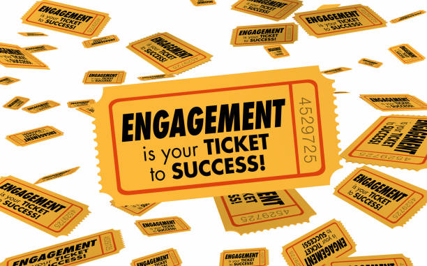 istock Engagement Ticket to Success Join Interact Participate 3d Illustration 1161275883