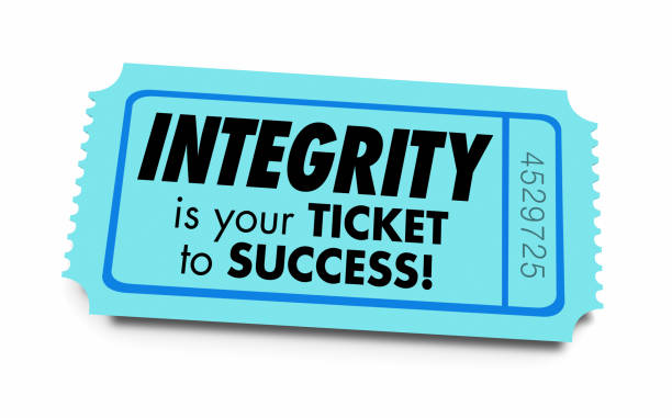 istock Integrity Ticket to Success Honesty Reputation 3d Illustration 1161277710