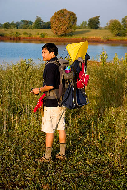 Indian Man on a Camping Trip...