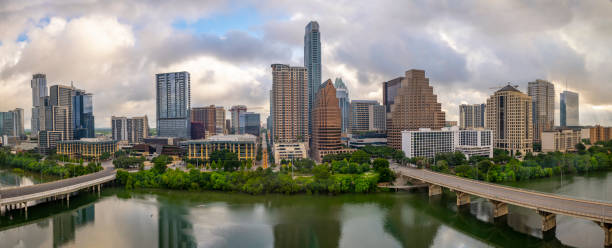 istock Austin Texas USA skyline aerial panorama 1161283126