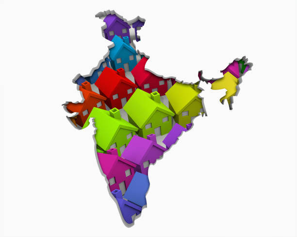 istock India Asia Indian Homes Homes Map New Real Estate Development 3d Illustration 1161287905