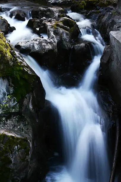 Photo of Forked waterfall