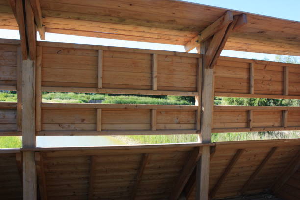 istock Migratory Bird Observatory  Built Wooden Structure  Paris region 1161296998