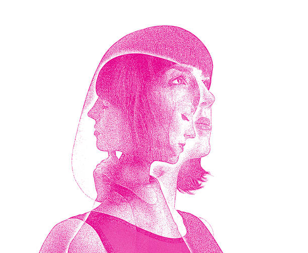 istock Multiple exposure of woman recovering from mental illness 1161304919