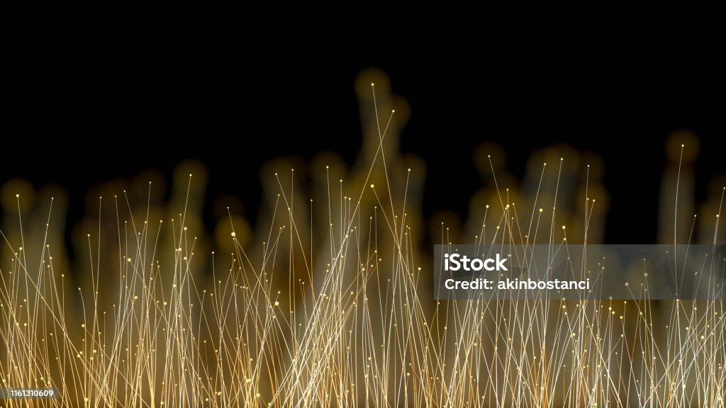 Fiber Abstract Fiber Optics Abstract Background Stock Illustration - Download Image ...