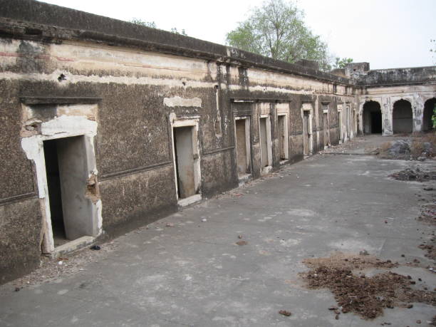 istock Old indian fortress . Barracks for soldiers. 1161311247
