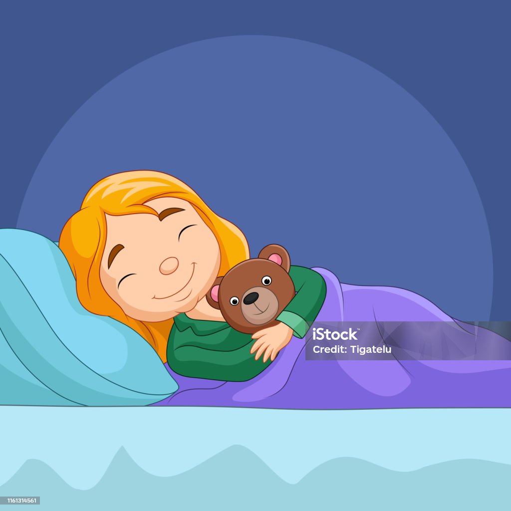 Ilustración de Dibujos Animados Niña Durmiendo Con Oso De Peluche y más Vectores Libres de Derechos de Ilustración - Ilustración, Niño, Abrazar - iStock Ilustración de Dibujos Animados Niña Durmiendo Con Oso De Peluche y más Vectores Libres de Derechos de Ilustración - Ilustración, Niño, Abrazar - iStock