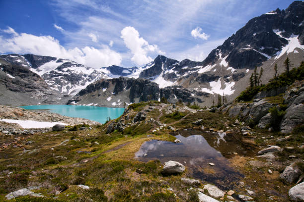 istock Wedgemount Lake in summer, BC, Canada 1161314690