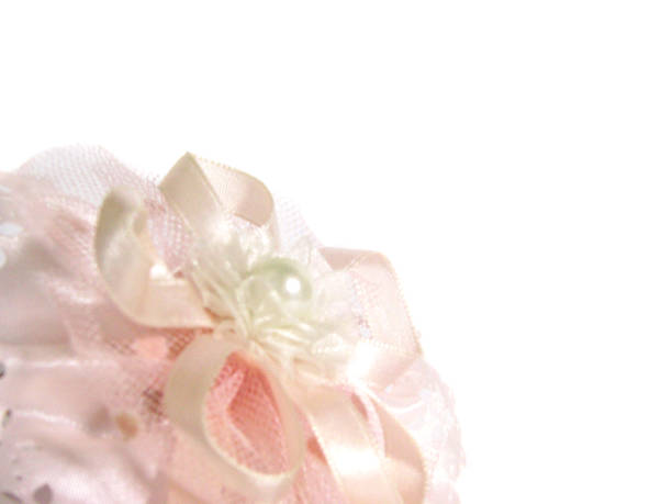 istock Ribbon hair ornament 1161317684