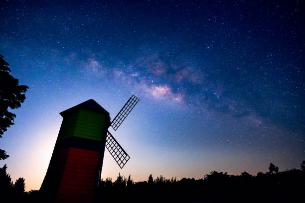 istock night sky with milky way galaxy 1161317782