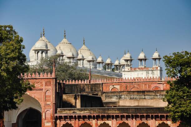 istock Red Agra Fort in Agra. Uttar Pradesh. India 1161321722