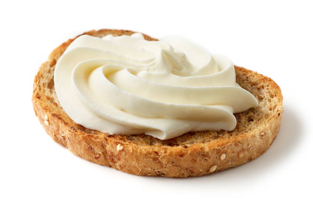 istock toasted bread with cream cheese 1161338824