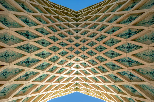 istock Azadi Tower formerly known as the Shahyad Tower in Tehran on Azadi Square, Ceiling View Point 1161339937
