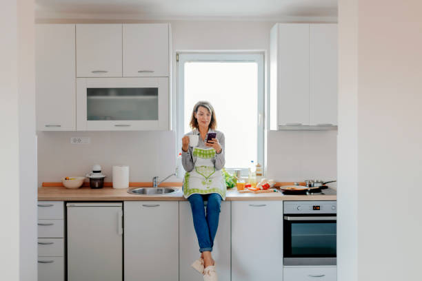 istock Woman at home 1161346915