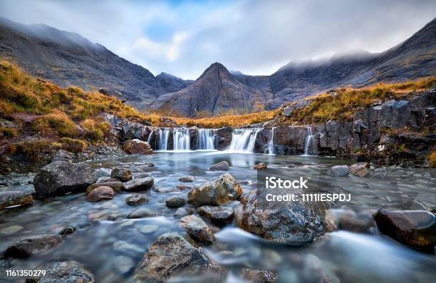 Fairy Pools Glen Brittle Isle Of Skye Scotland Uk Stock Photo - Download Image Now