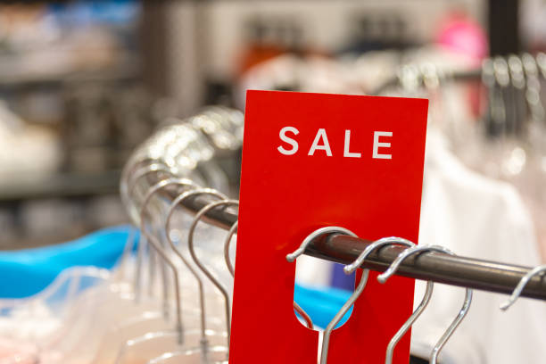 istock advertising sales on store hangers 1161355888