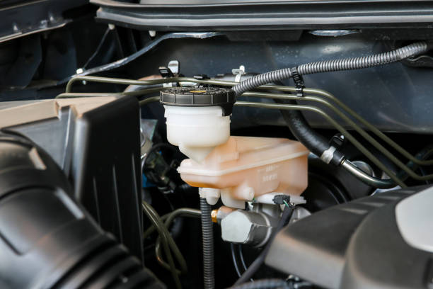 Brake and clutch fluid tank