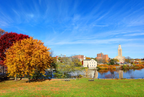 istock Autumn in Pawtucket, Rhode Island 1161371411