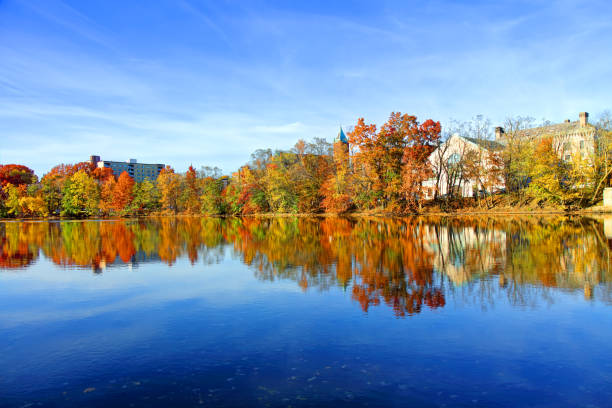 istock Autumn in Medford, Massachusetts 1161371469