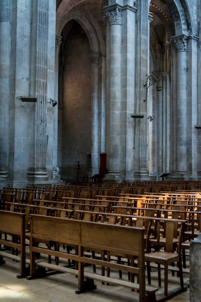 istock Chairs in Vienne Cathedral, France 1161372871