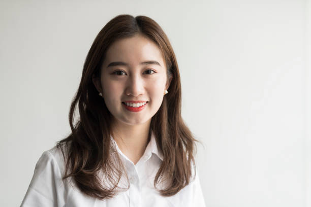 Smiling Young Chinese Female Business Executive
