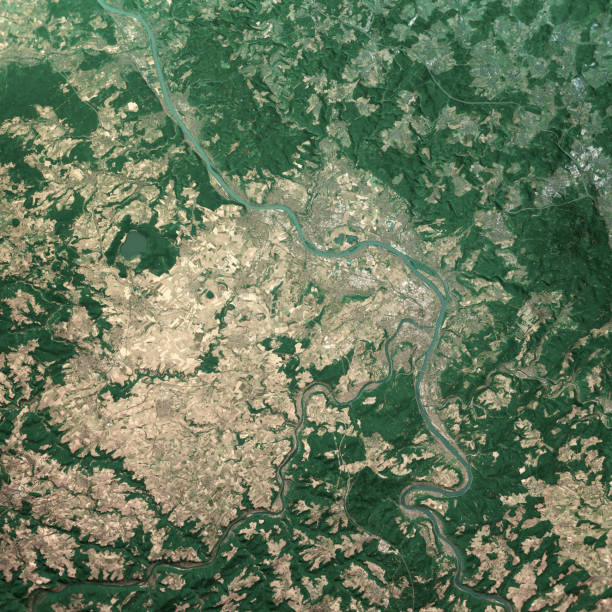 istock Koblenz Rhine Mosel 3D Render Aerial Top View Jul 2019 1161379511