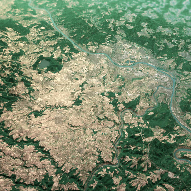 istock Koblenz Rhein Mosel 3D Render Aerial Landscape View From South Jul 2019 1161379708