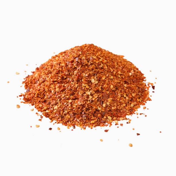 istock Crushed dry red hot chili pepper pile 1161386248