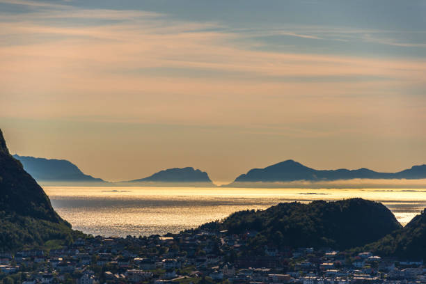 istock aerial view over Alesund 1161401812