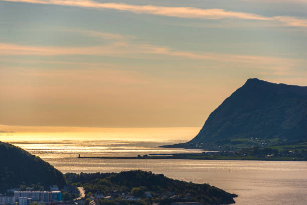 istock aerial view over Alesund 1161402466