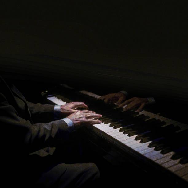 istock Piano man - digital photo manipulation 1161402524