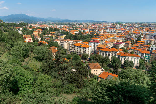 istock Bergamo, Italy Beautiful summer cityscape 1161408256