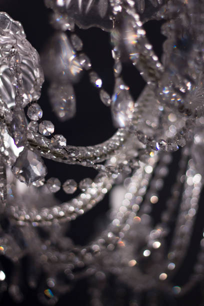 istock Close Up to a luxurious swarovski lamp 1161411442