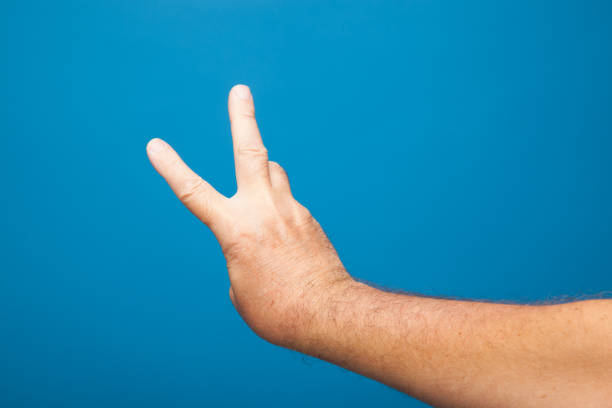istock Right hand, fist, fingers, thumb 1161424390
