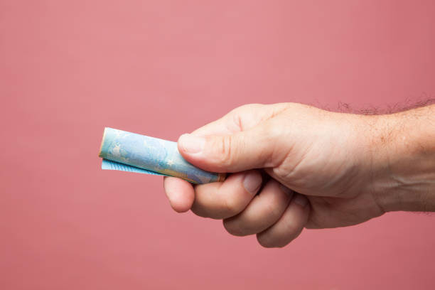 istock Money in the right hand 1161425865