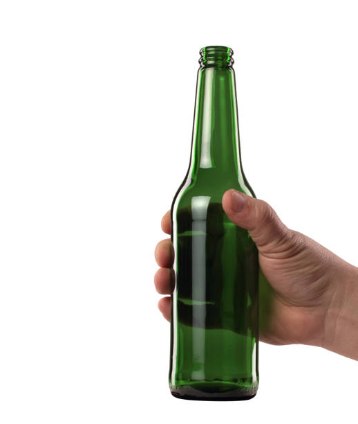 istock bottle of beer tied in a hand 1161429554