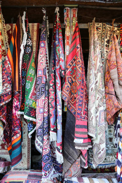 istock Turkish Traditional Carpets in Goreme, Nevsehir, Turkey 1161431064