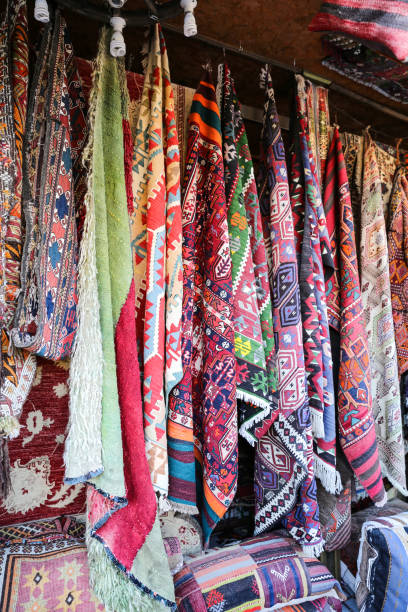 istock Turkish Traditional Carpets in Goreme, Nevsehir, Turkey 1161431080