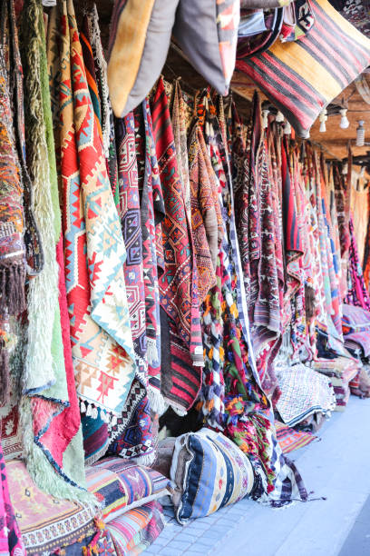 istock Turkish Traditional Carpets in Goreme, Nevsehir, Turkey 1161431082