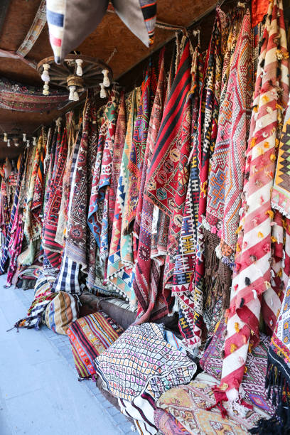 istock Turkish Traditional Carpets in Goreme, Nevsehir, Turkey 1161431103