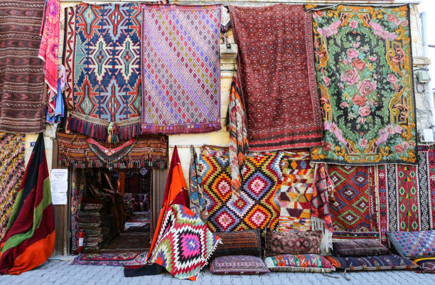 istock Turkish Traditional Carpets in Goreme, Nevsehir, Turkey 1161431115